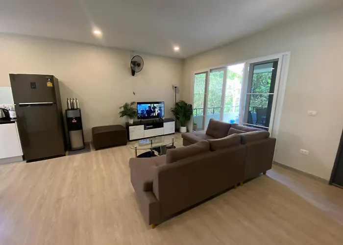 Lanta Sunshine Residence Apt 4 Two Bed Apartment With Ac And Work Space